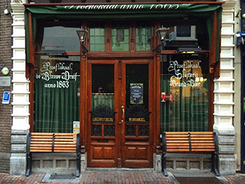 Terrasverwarming Proeflokaal de Blauwe Druif